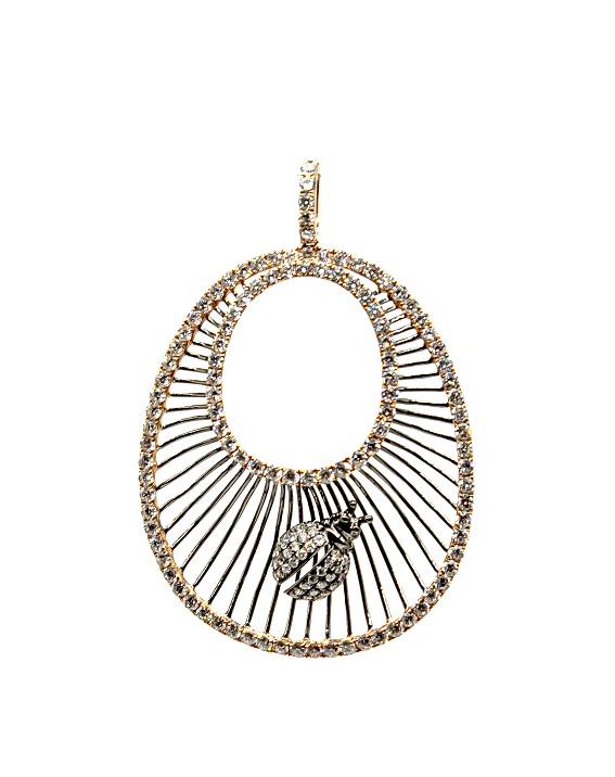 кулон - божья коровка