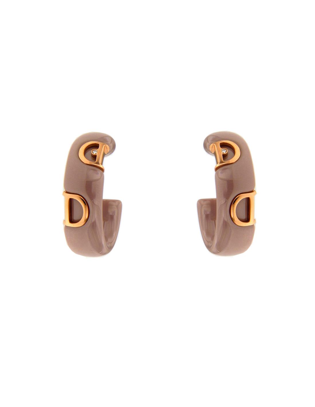 Серьги  "D Icon"  DAMIANI