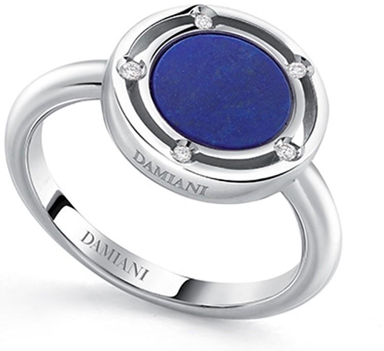 DAMIANI "D Side"- из белого золота и голубого ляписа с бриллиантами