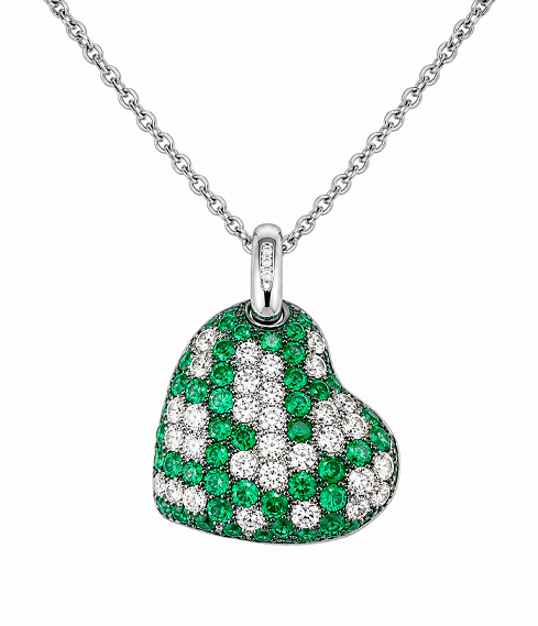 CRIVELLI- 18 KT    - ПОДВЕСКА В ВИДЕ СЕРДЦА
