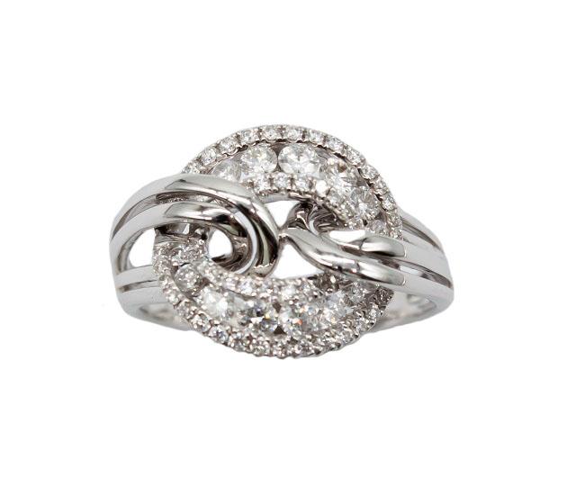  Piero Milano - кольцо из белого золота