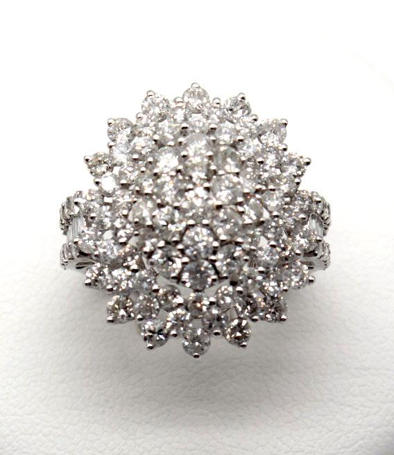 Кольцо с бриллиантами 