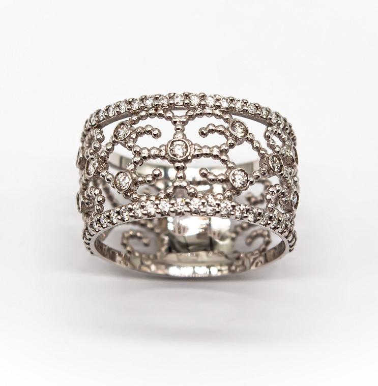 PIERO MILANO-  КОЛЬЦО АЖУРНОЕ