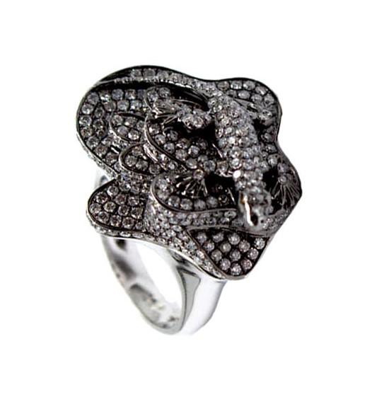 Кольцо "Ящерица"