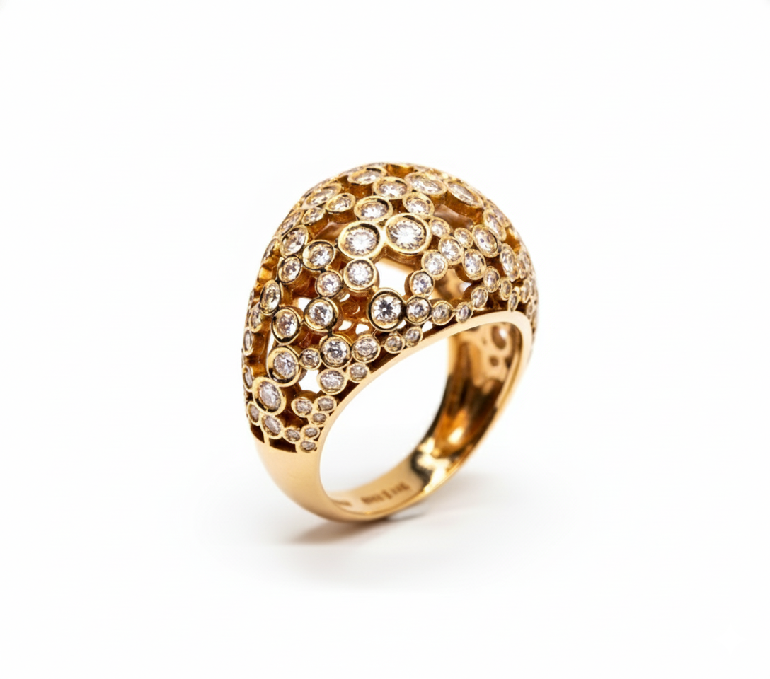 PIERO MILANO-   кольцо из розового золота